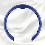 Nexi Customized Car Logo Breathable Ultra-thin 5D Leather & Carbon Car Steering Wheel Cover Universal Fit